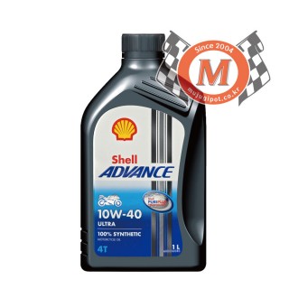 쉘 Advance Ultra 4T 10w40 (바이크오일) [수입]