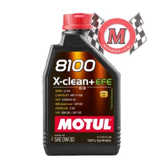 모튤 8100 X-클린 EFE 0W30 (C3,504/507)