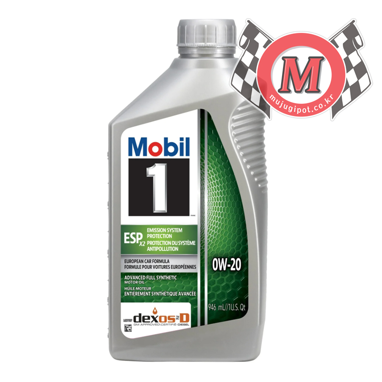 모빌원 ESP X2 0W20 946ml