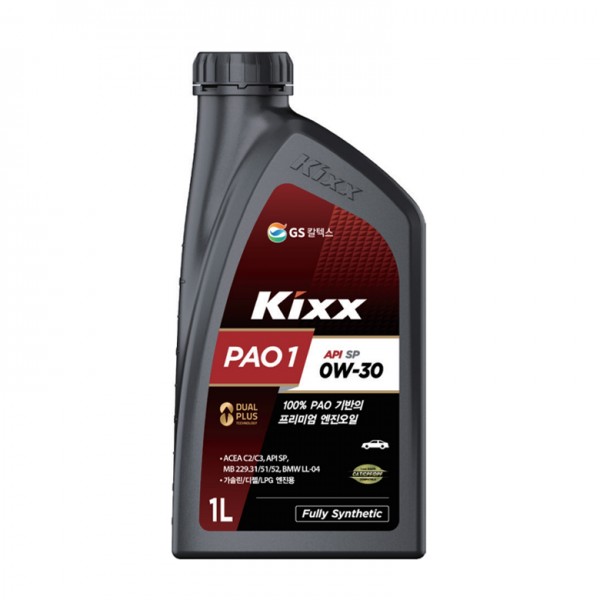 GS칼텍스 킥스 PAO1 0W30 1L 4개
