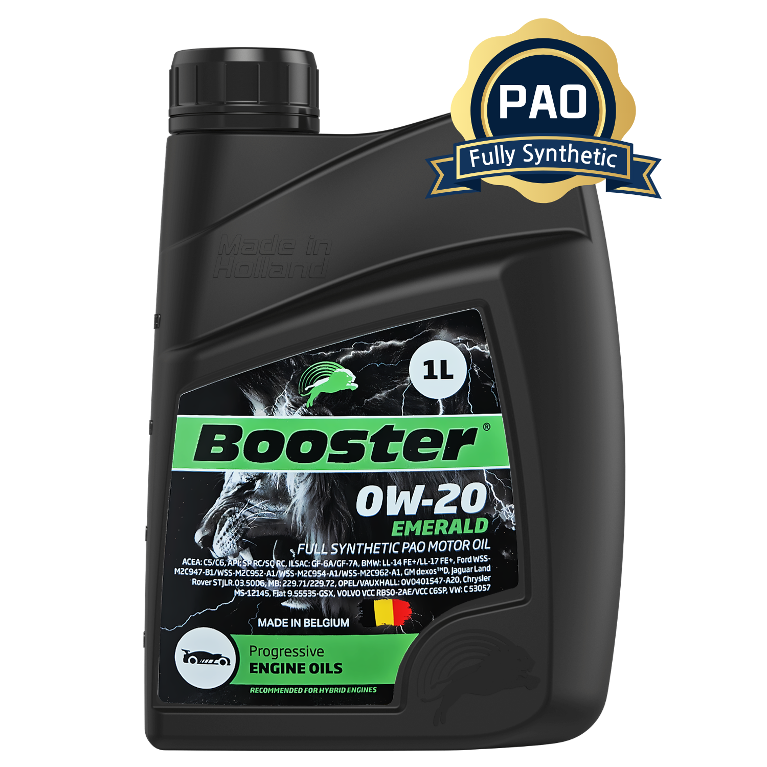 부스터 에메랄드 PAO 0W20 (SQ/C5/C6)
