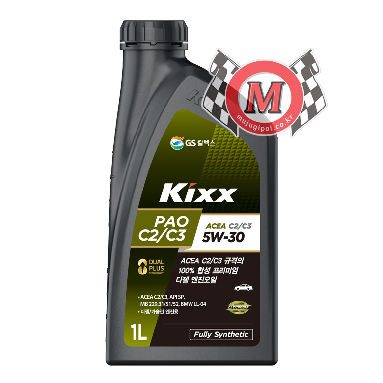GS칼텍스 킥스 PAO C2/C3 5W30 1L 1개
